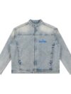 Kulture Vintage Wash Zip Denim Jacket
