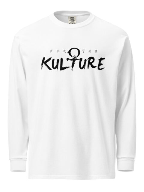 Garment-dyed heavyweight long-sleeve shirt